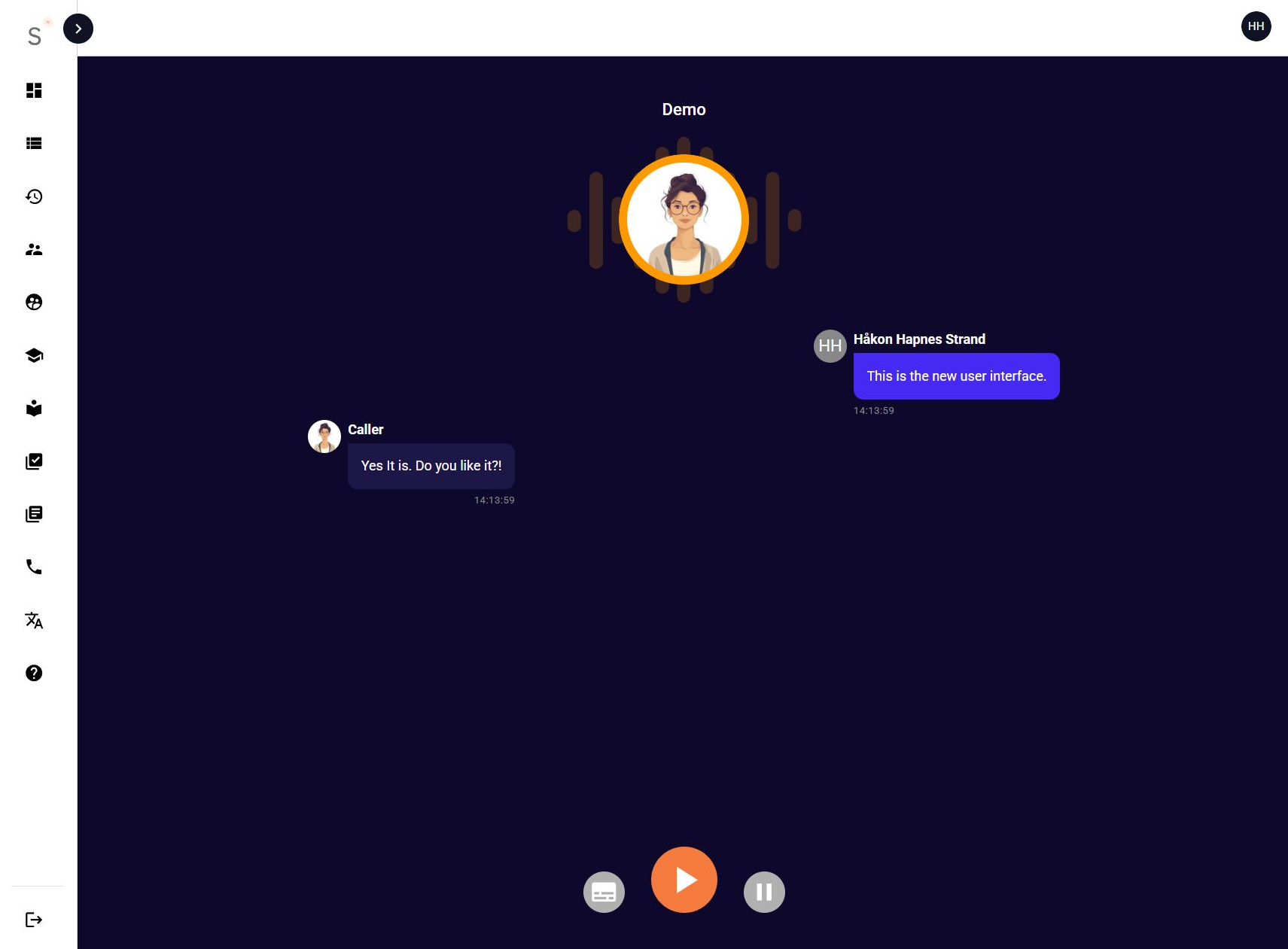 New UI